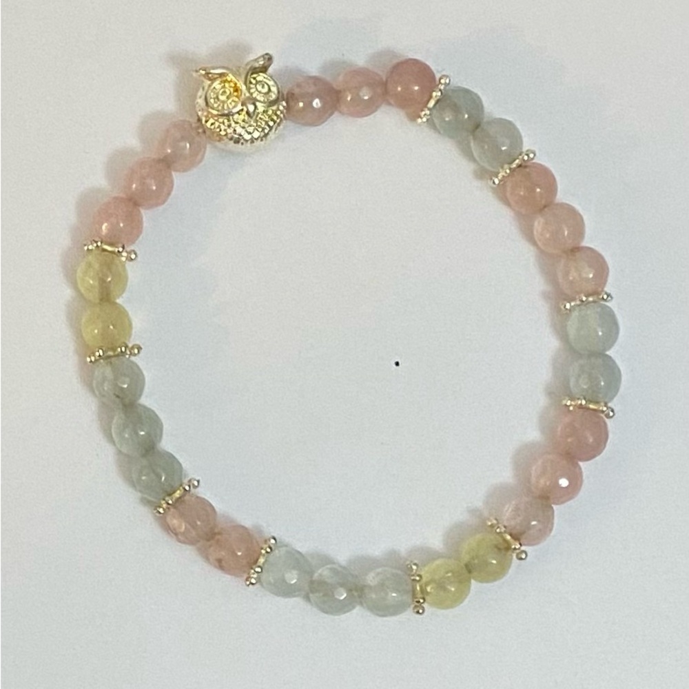 NEW Fluorite crystals bracelet